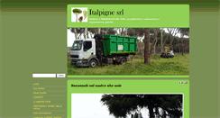 Desktop Screenshot of italpigne.com